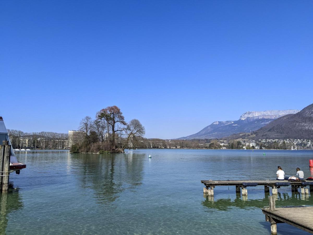 La Plume Vue Lac 3 Etoiles - Garage Prive, Secteur Recherche, Moderne & Tout Equipe, 6 Personnes آنسي المظهر الخارجي الصورة