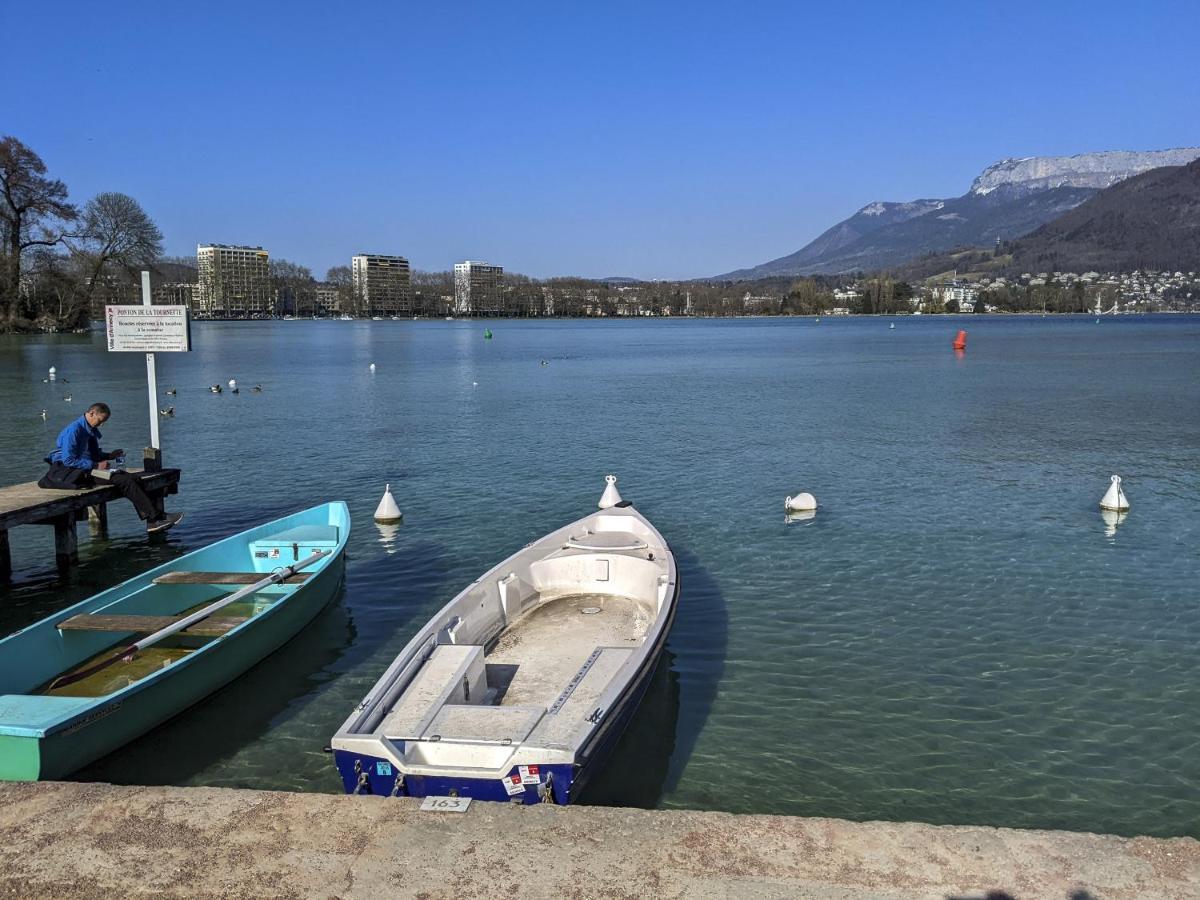 La Plume Vue Lac 3 Etoiles - Garage Prive, Secteur Recherche, Moderne & Tout Equipe, 6 Personnes آنسي المظهر الخارجي الصورة