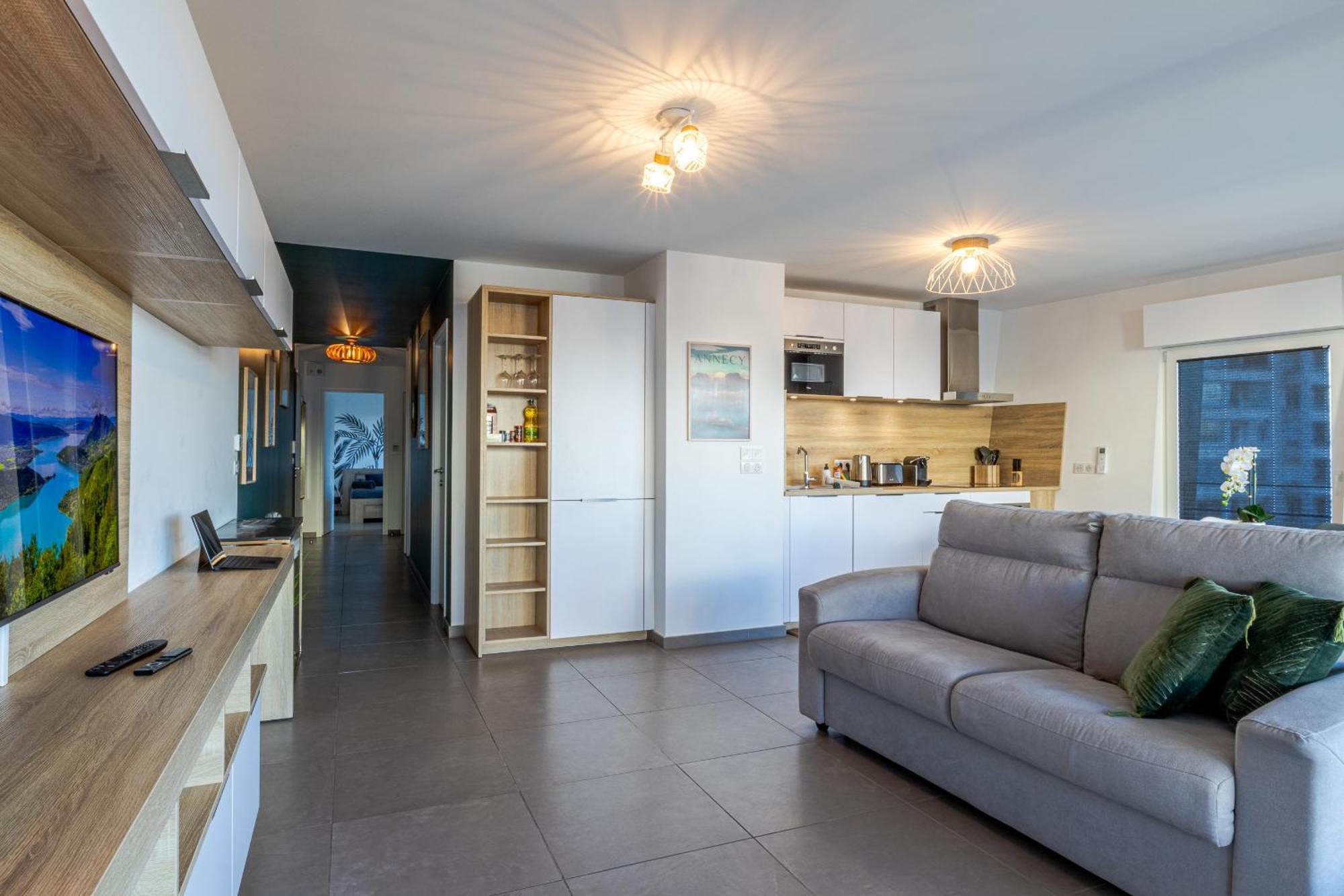 La Plume Vue Lac 3 Etoiles - Garage Prive, Secteur Recherche, Moderne & Tout Equipe, 6 Personnes آنسي المظهر الخارجي الصورة